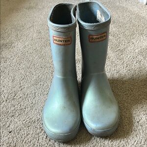 Hunter Blue Rain & Snow Boots Waterproof Design